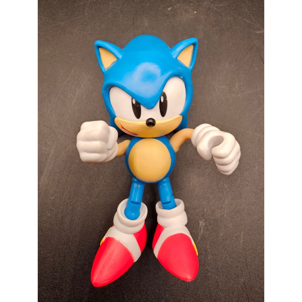 Jakks Pacific Sonic the Hedgehog Action Figure Blue Sega Articulated Toy 1304NT